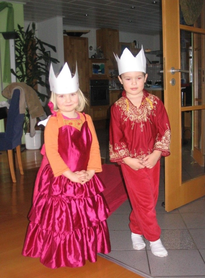 Bereits mit drei Jahren haben Carl-Niklas Baumann und Lena Hohler davon geträumt einmal als Prinz und Prinzessin das Gleiberger Land zu regieren.